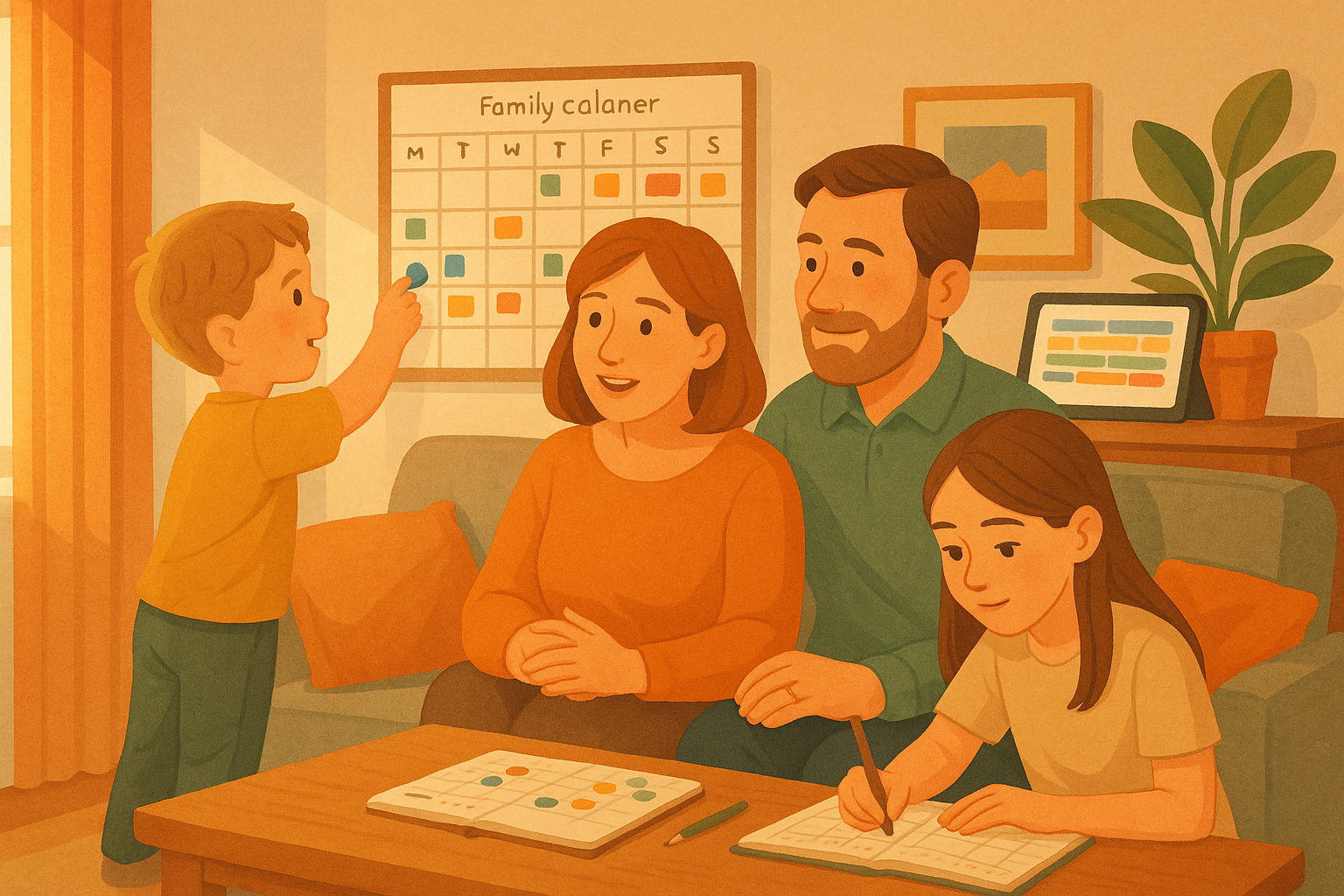 Semodo Time - Familjekalender och tidplanering